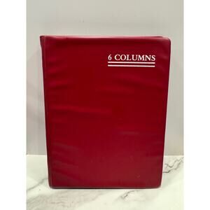 National Columnar Book - 6 columns - National Bank Book Company